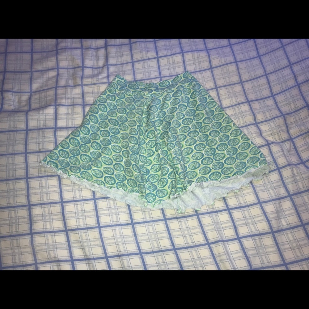Blue and Green skirt